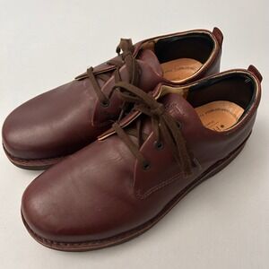 Samuel Hubbard Free Shoes Mens 11 Cordovan Leather Oxfords Vibram Soles Comfort